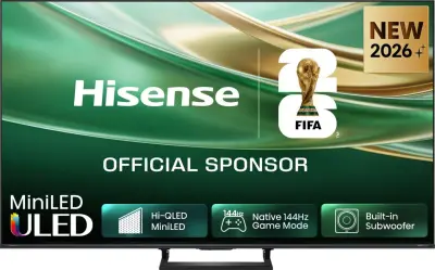 TV HISENSE 65E8S, 165.1cm (65"), ULED Mini LED, 4k UHD Smart TV, VIDAA OS