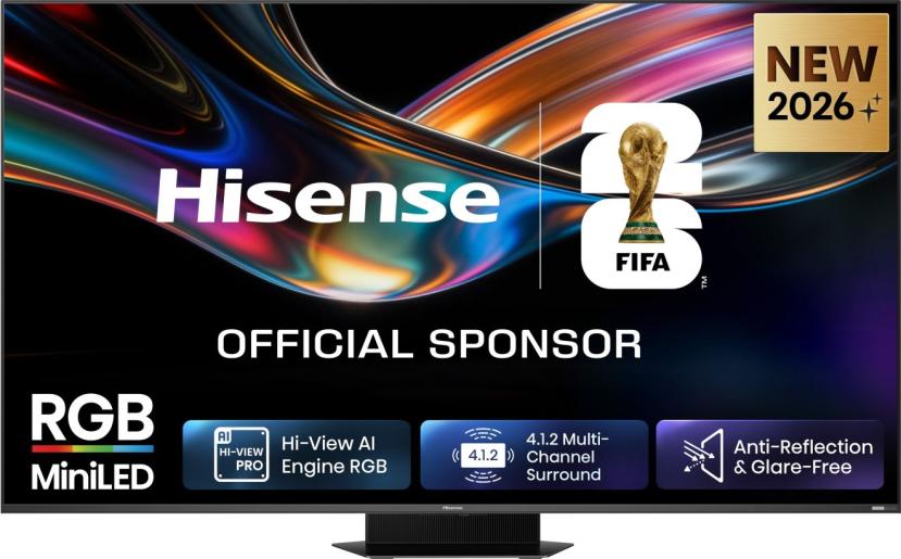 TV HISENSE 65UR9S, 165.1cm (65"), RGB MiniLED, 4k UHD Smart TV, VIDAA OS