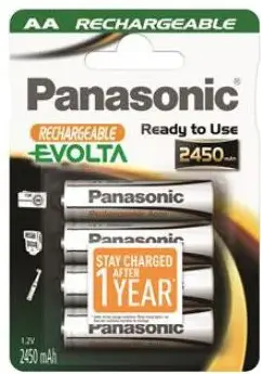Baterije punjive Panasonic HHR-3XXE/4BC AA 2450mAh