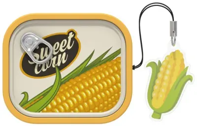 Zaštitna maskica za Samsung Galaxy Buds4/4Pro Food Can Žuta