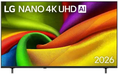 TV 65" LG  NanoCell 65NU8E0B3LA, NanoCell, 4K Ultra HD, Smart TV