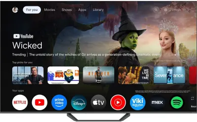 TV TESLA Q75E655GUS, 190.5cm (75"), 4K Ultra HD, QLED, Smart TV, Google TV