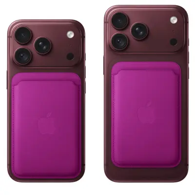 Apple iPhone FineWoven Wallet with MagSafe – Magenta