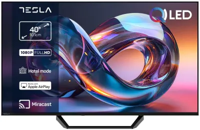 TESLA TV QLED Q40E665BFV, QLED FHD
