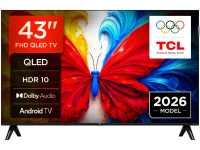 Televizor TCL 43S5L 2026, 109 cm (43"), FHD QLED, Android TV