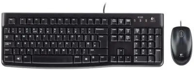 Tastatura + miš Logitech MK120, žičani, crni