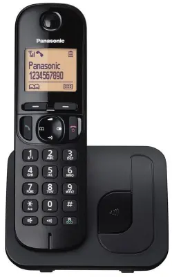 Telefon Panasonic KX-TGC210FXB crni