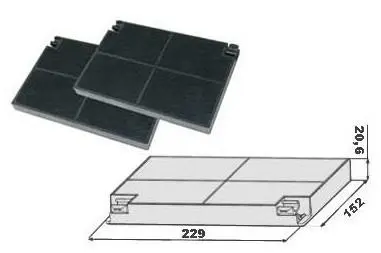 Ugljeni filter Faber F2