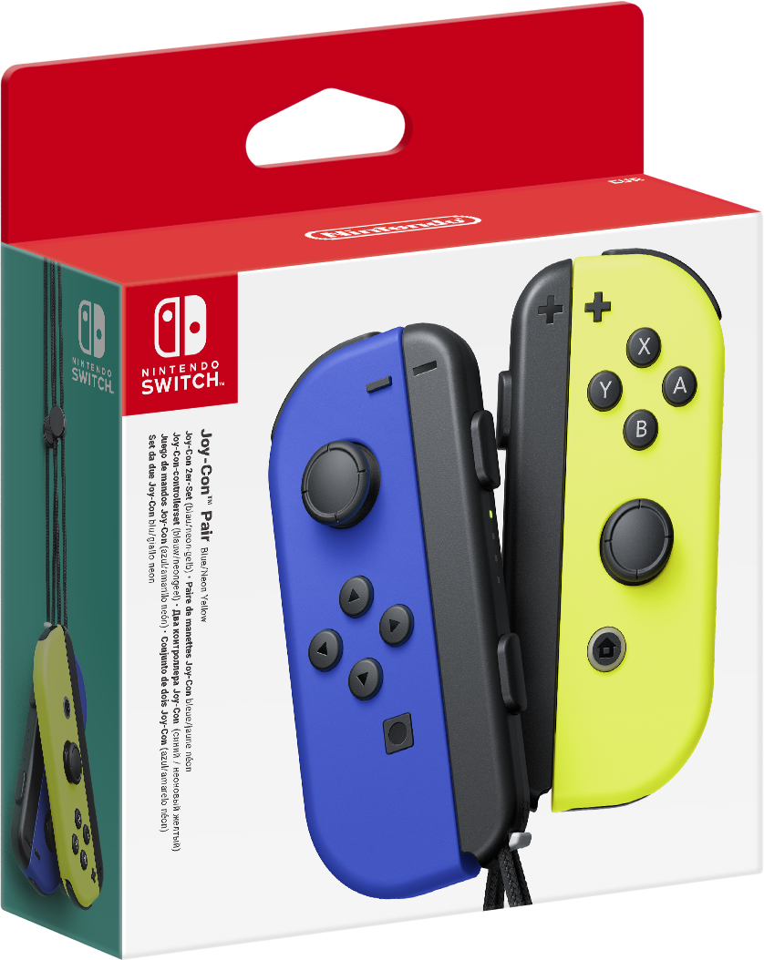 Nintendo Switch Joy-Con Pair Neon Blue & Neon Yellow
