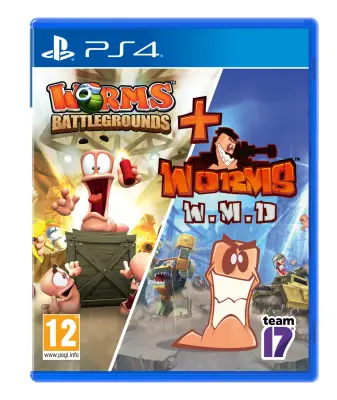 Worms Battlegrounds + Worms Weapons of Mass Destruction PS4