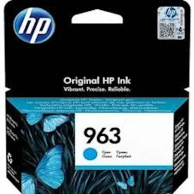 Tinta HP 963 Cyan, 3JA23AE