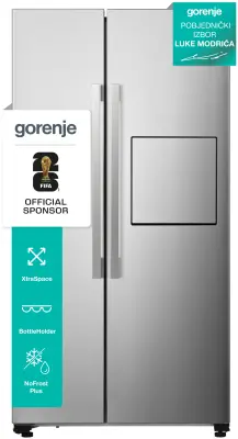 Frižider Side by side Gorenje NRS9182VXB1