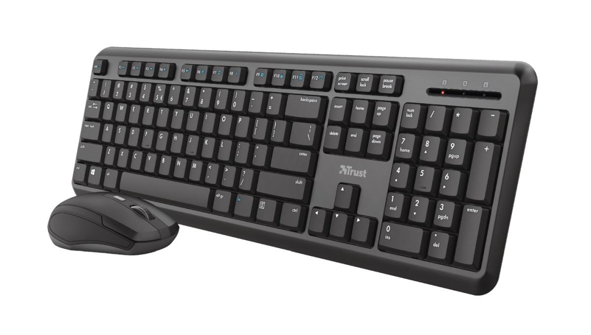 TRUST PC TIPKOVNICA S MIŠEM ODY WIRELESS HR/SI