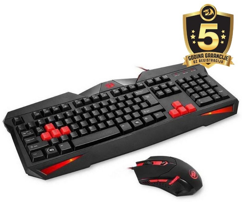 Set REDRAGON VAJRA & CENTROPHORUS S101-2 (2in1)