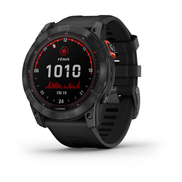 Pametni Outdoor sat Garmin Fenix 7X SOLAR Slate Gray crni remen