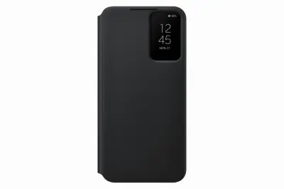 Clear View maska za Samsung Galaxy S22 crna EF-ZS901CBEGEE