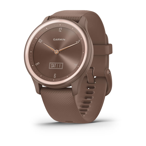 Pametni fitness sat Garmin Vivomove Sport Cocoa Peach Gold