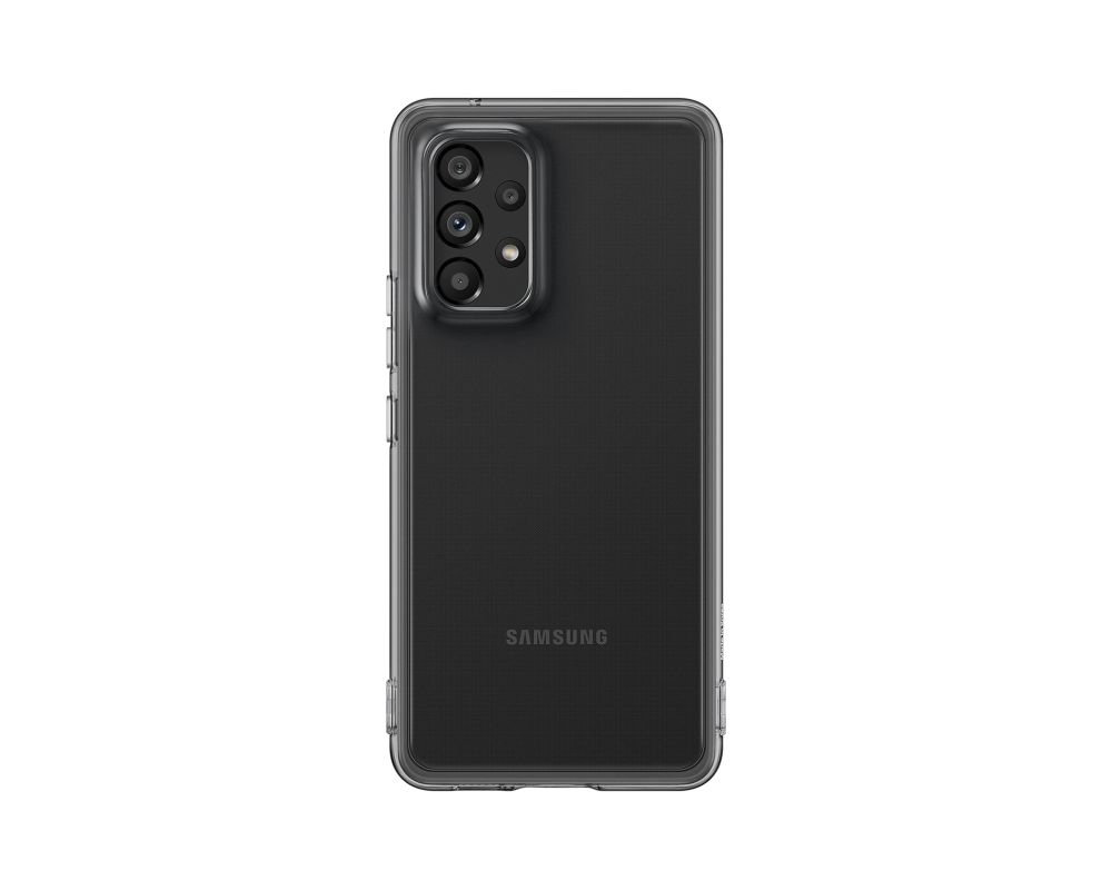 Prozirna maska za Samsung Galaxy Galaxy A33 crna EF-QA336TBEGWW