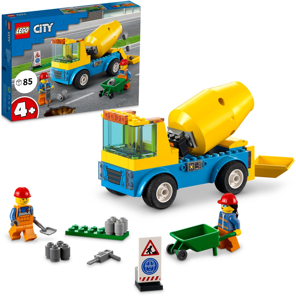 LEGO City Kamion s miješalicom cementa 60325
