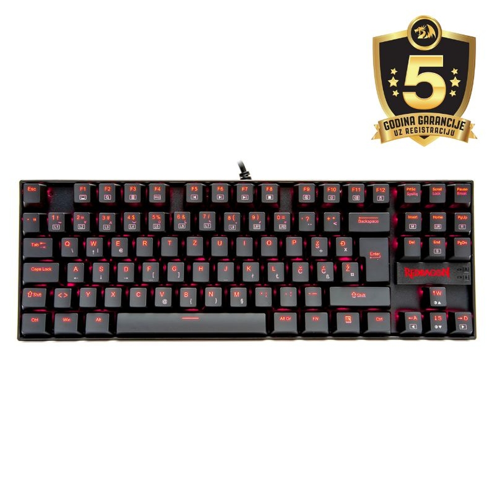 Tipkovnica REDRAGON KUMARA 2 K552-2 MECHANICAL SLO/CRO LAYOUT