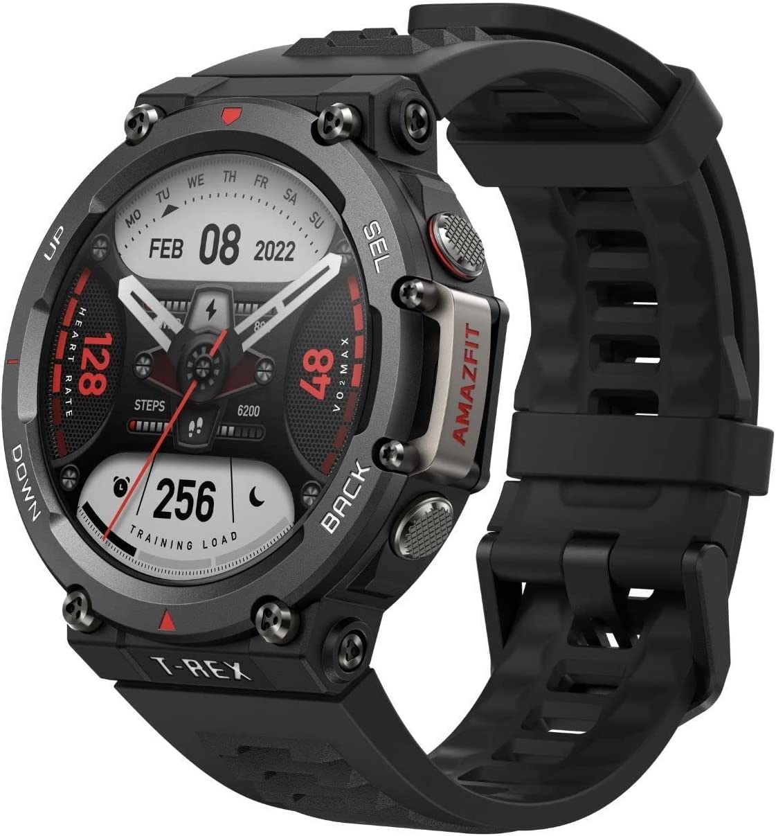 Pametni sat Amazfit T-Rex 2 Ember Black