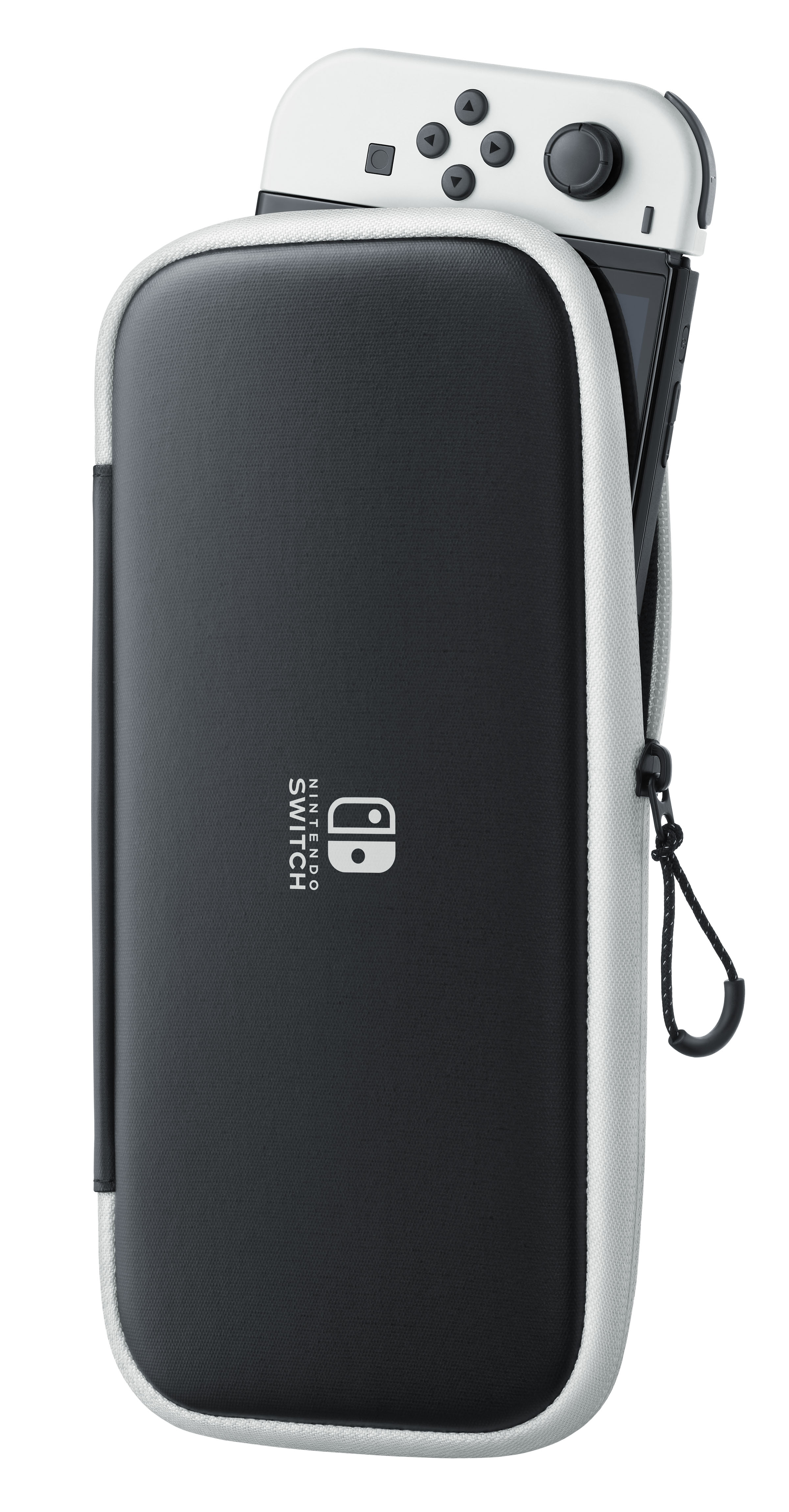Nintendo Switch Carrying Case & Screen Protector Black & White