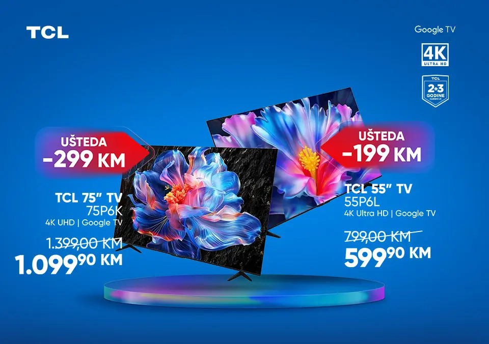 Doživi više uz TCL televizore