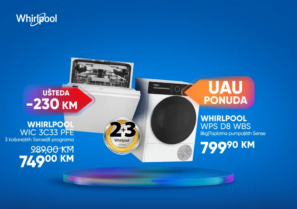 Whirlpool kvaliteta za moderan dom