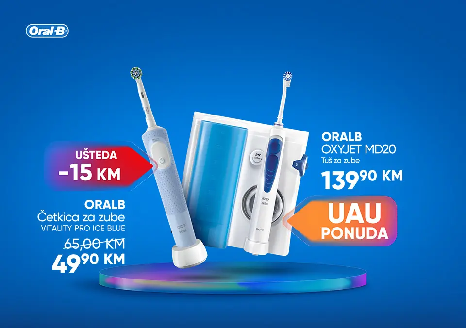 Isprobajte OralB četkice za zube