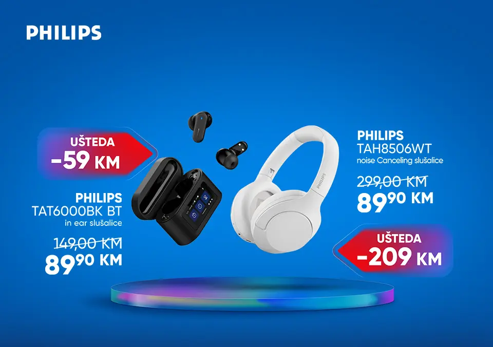 Philips audio uređaji na akciji