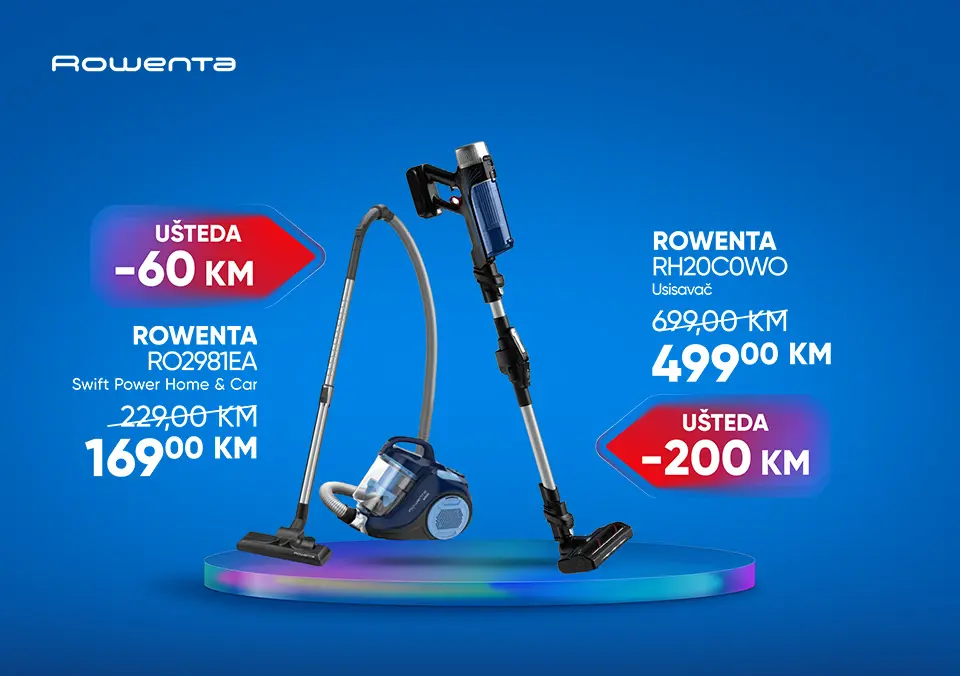 Rowenta usisavači za besprijekornu čistoću