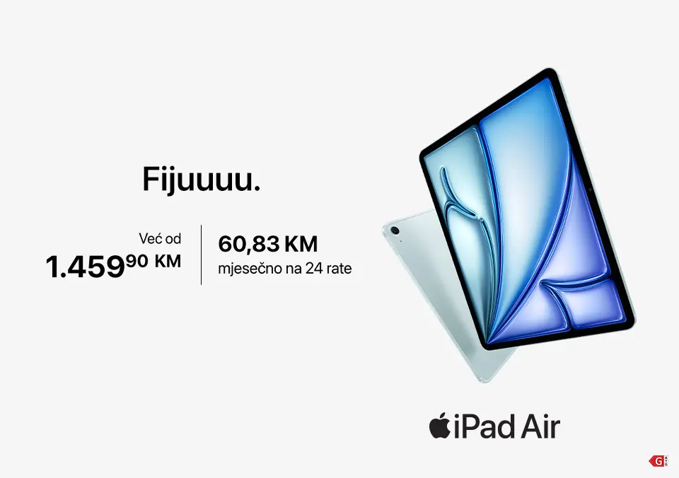 iPad Air - Sada nabrijan čipom M4.