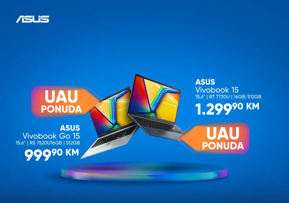 Laptop koji prati tvoj tempo
