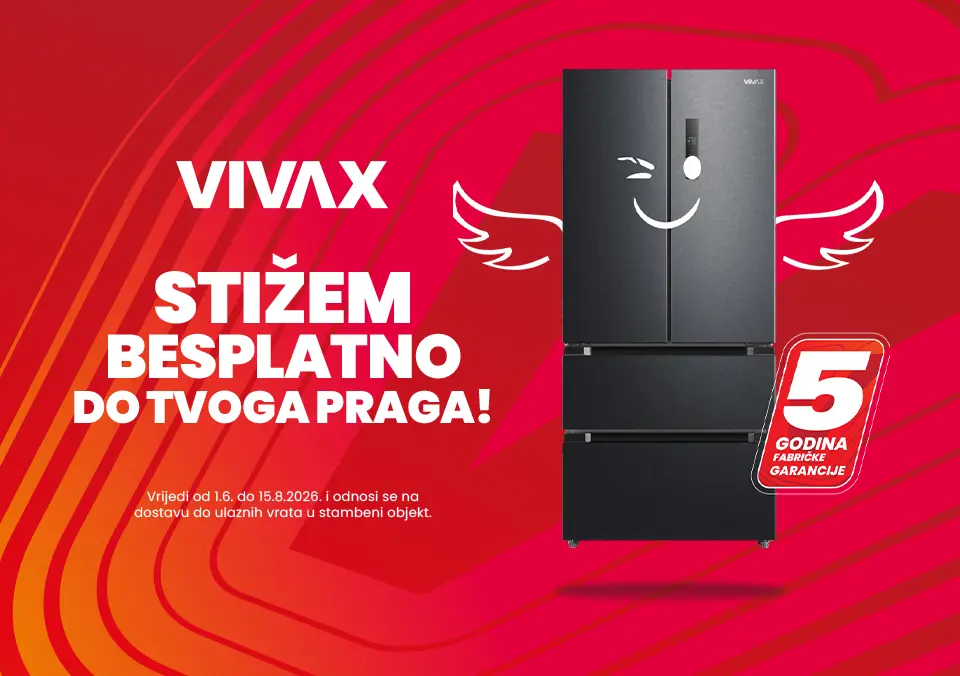 Stižem besplatno do tvoga praga!