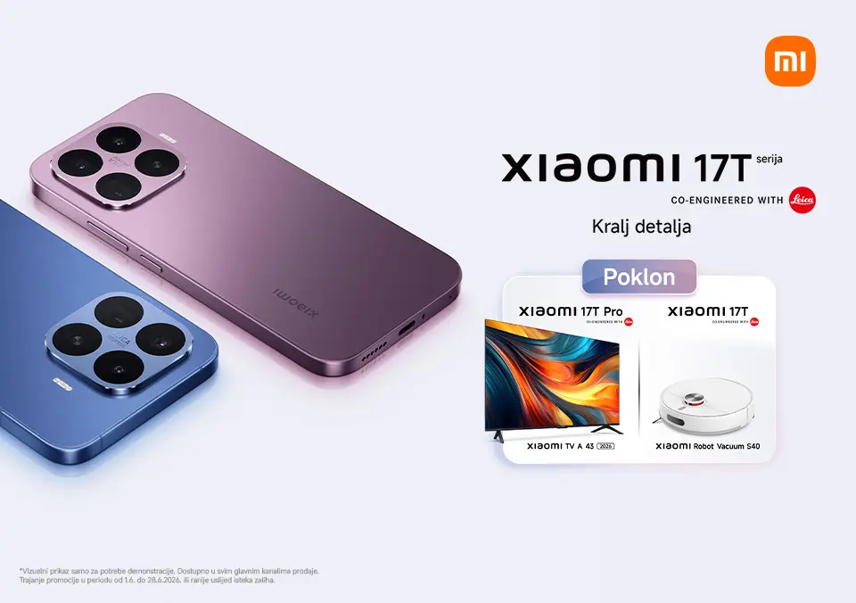 Xiaomi 17T serija - Kralj detalja