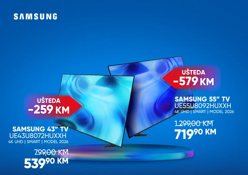 Crystal UHD televizori po super cijenama